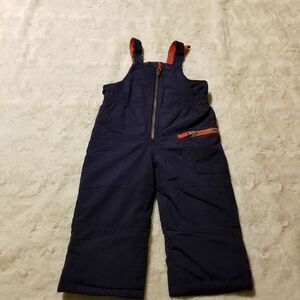 Carter's Toddler Snow Jumpsuit Size 24 months Navy Blue Winter Fall Jumper